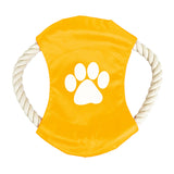 Frisbee de Cuerda para Perro, color Amarillo