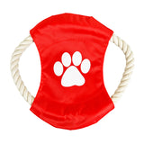 Frisbee de Cuerda para Perro, color Rojo