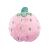 Fresa de Peluche, color Rosa