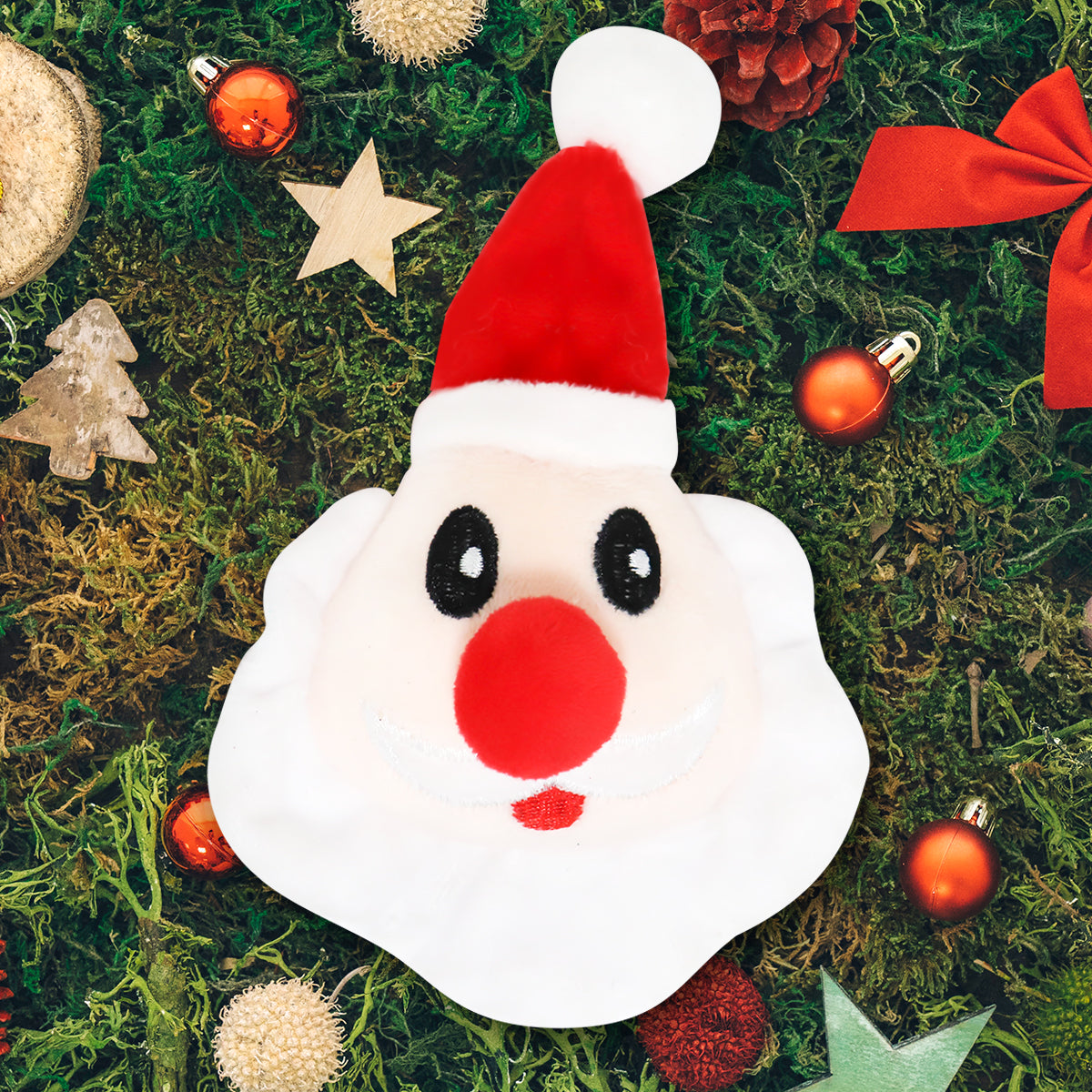 Santa Claus Chillón de Peluche para Mascotas