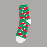 Calcetines Calientitos Navideños, Color Verde