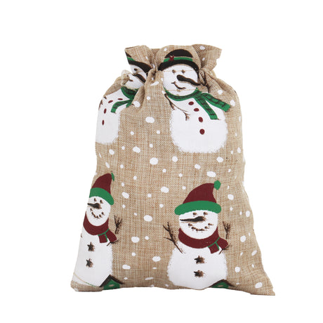 Bolsa de Yute, Diseño Snowman