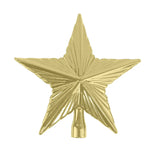 Estrella color Oro para Punta de Árbol de Navidad