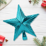 Estrella Decorativa para Punta de Árbol de Navidad, color Azul
