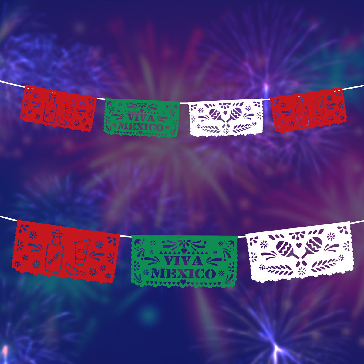 Papel Picado para Fiestas Patrias, Tequila