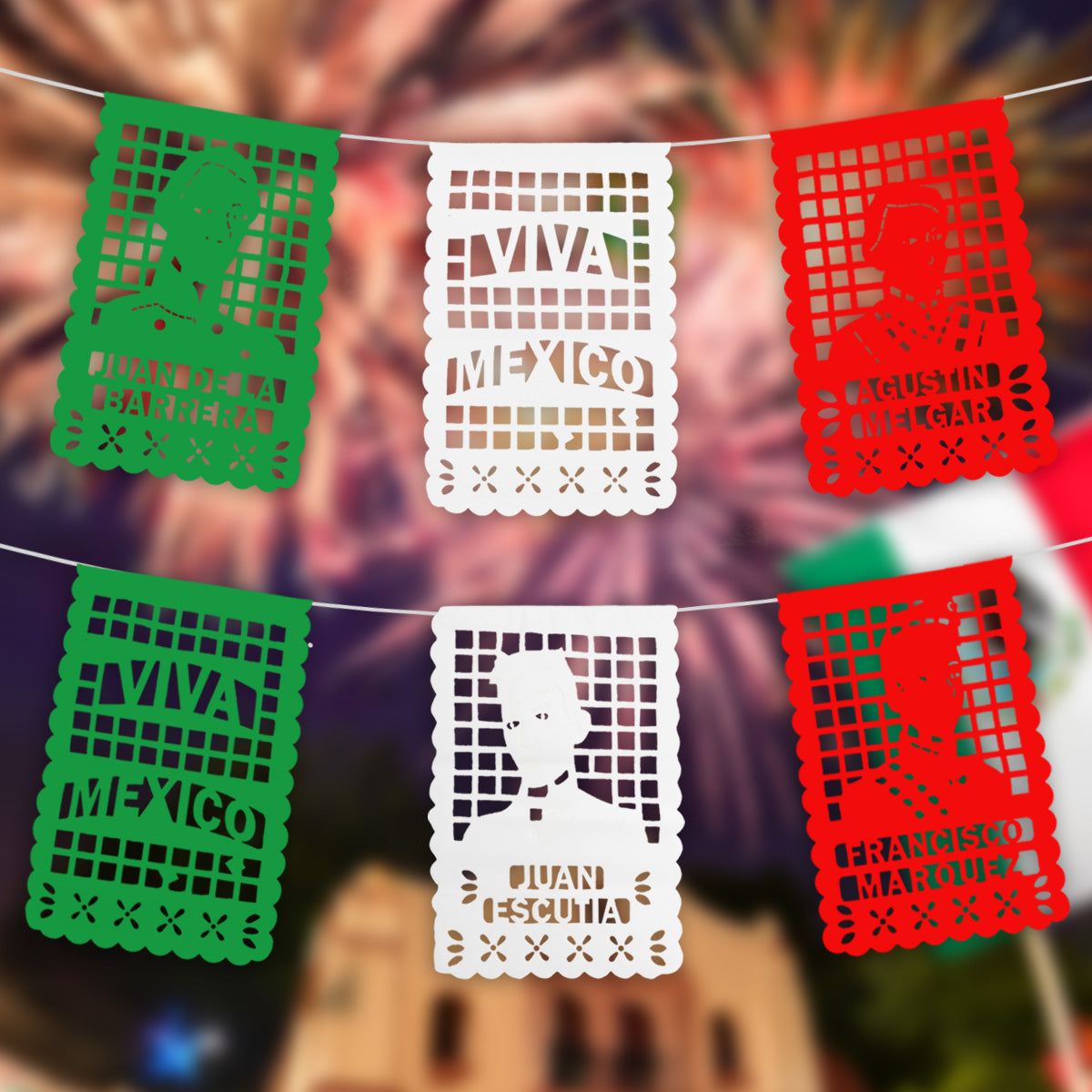 Papel Picado para Fiestas Patrias, Niños Héroes