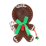 Decoración Colgante Navideña, Galleta de Jengibre
