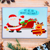 Carpeta Navideña, Santa, 40x60 cm