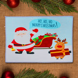 Carpeta Navideña, Santa, 40x60 cm