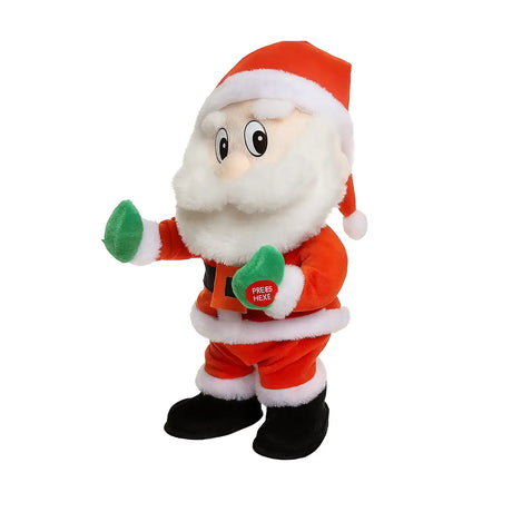 Santa Animado con Música y Movimientos