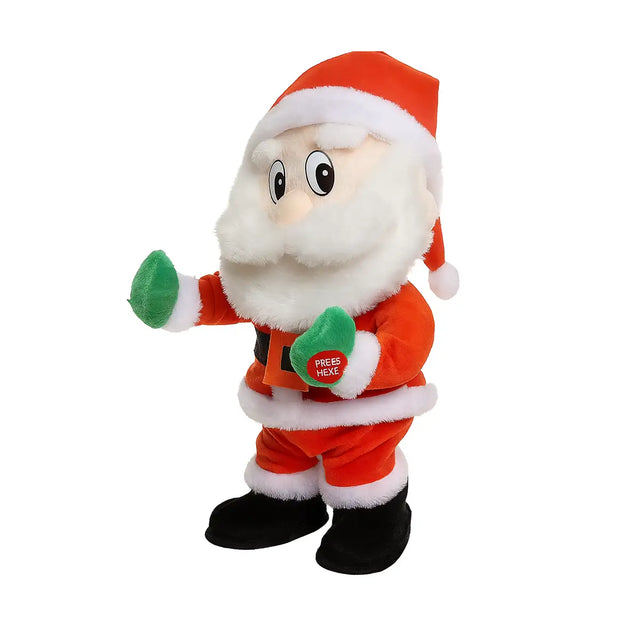 Santa Animado con Música y Movimientos