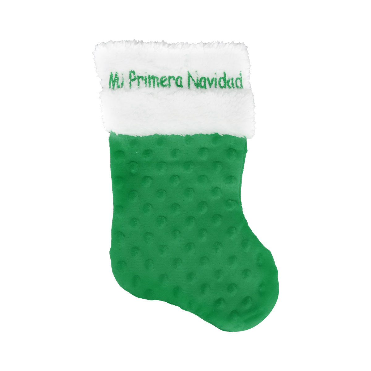 Bota Navideña color Verde, Mi Primera Navidad