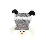 Ornamento Navideño en Forma de Muñeco de Nieve Acostado