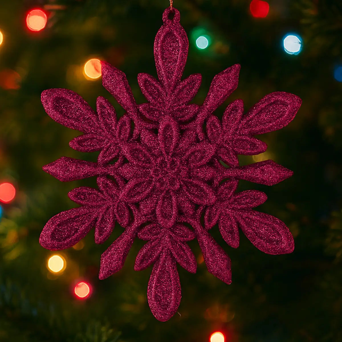 Copo de Nieve Decorativo, 2pzas