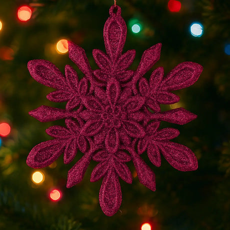 Copo de Nieve Decorativo, 2pzas