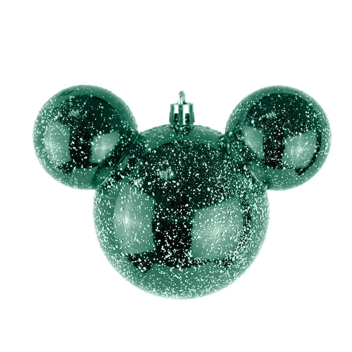 Esfera, Mickey Mouse, Efecto Nevado, Color Verde