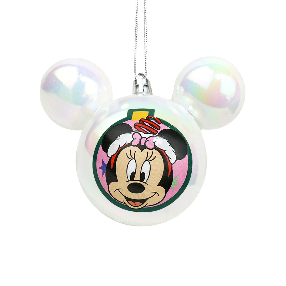 Esfera Navideña con Diseño de Minnie Mouse