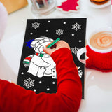 Kit de Colorear Navideño, Pinguino