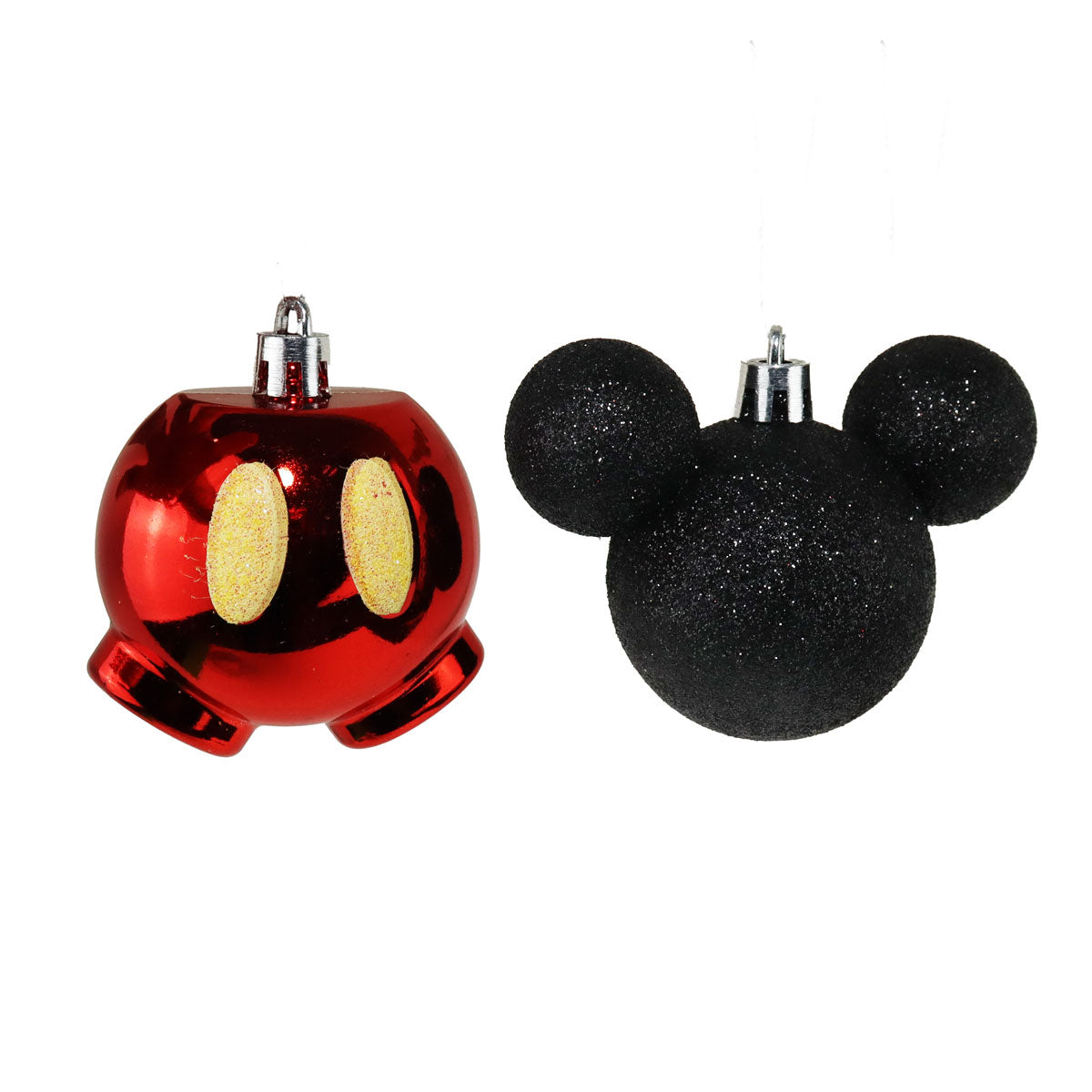 Set de 2 Esferas Navideñas de Mickey Mouse