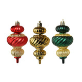 Set de 3 Ornamentos Navideños