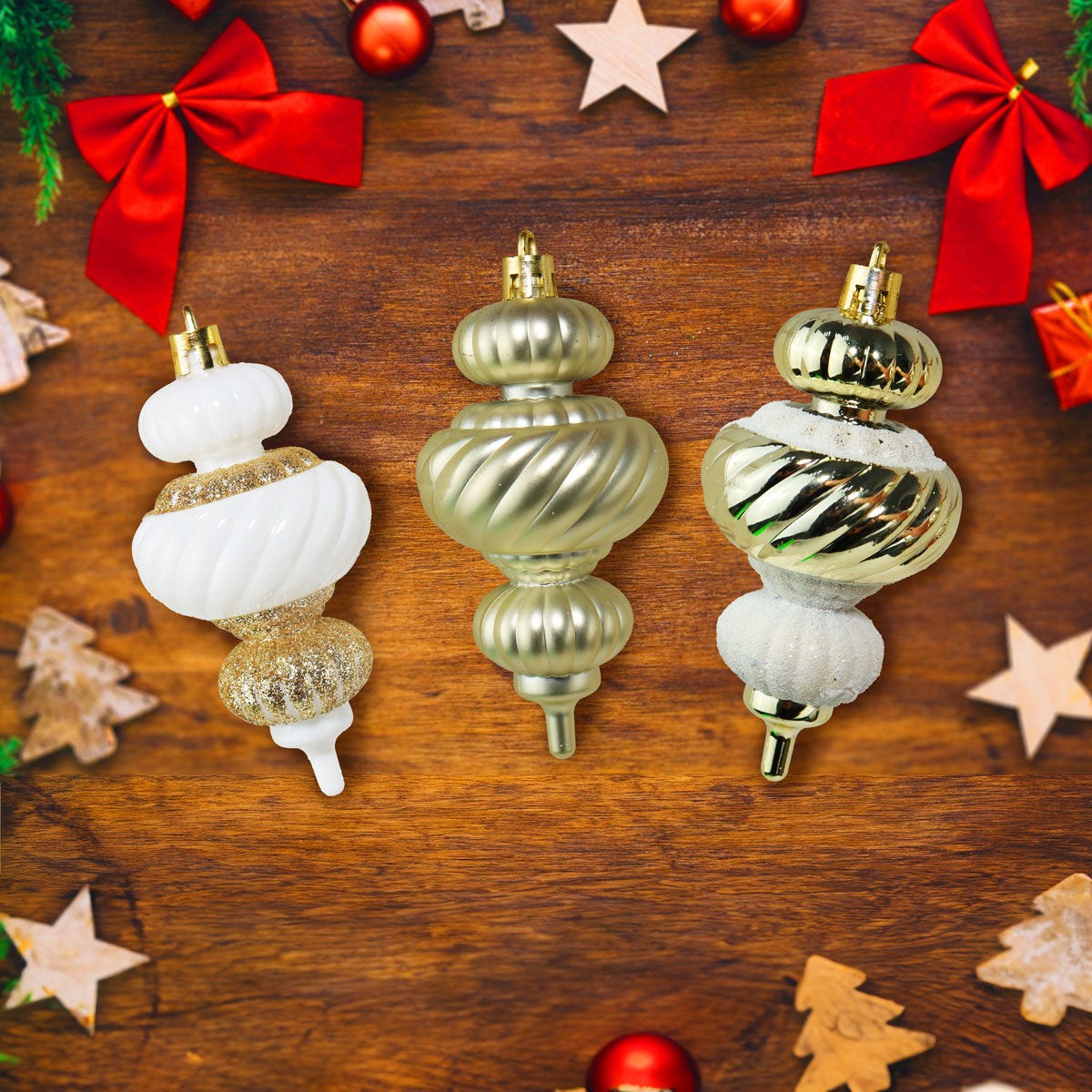 Ornamento Navideño Elegante