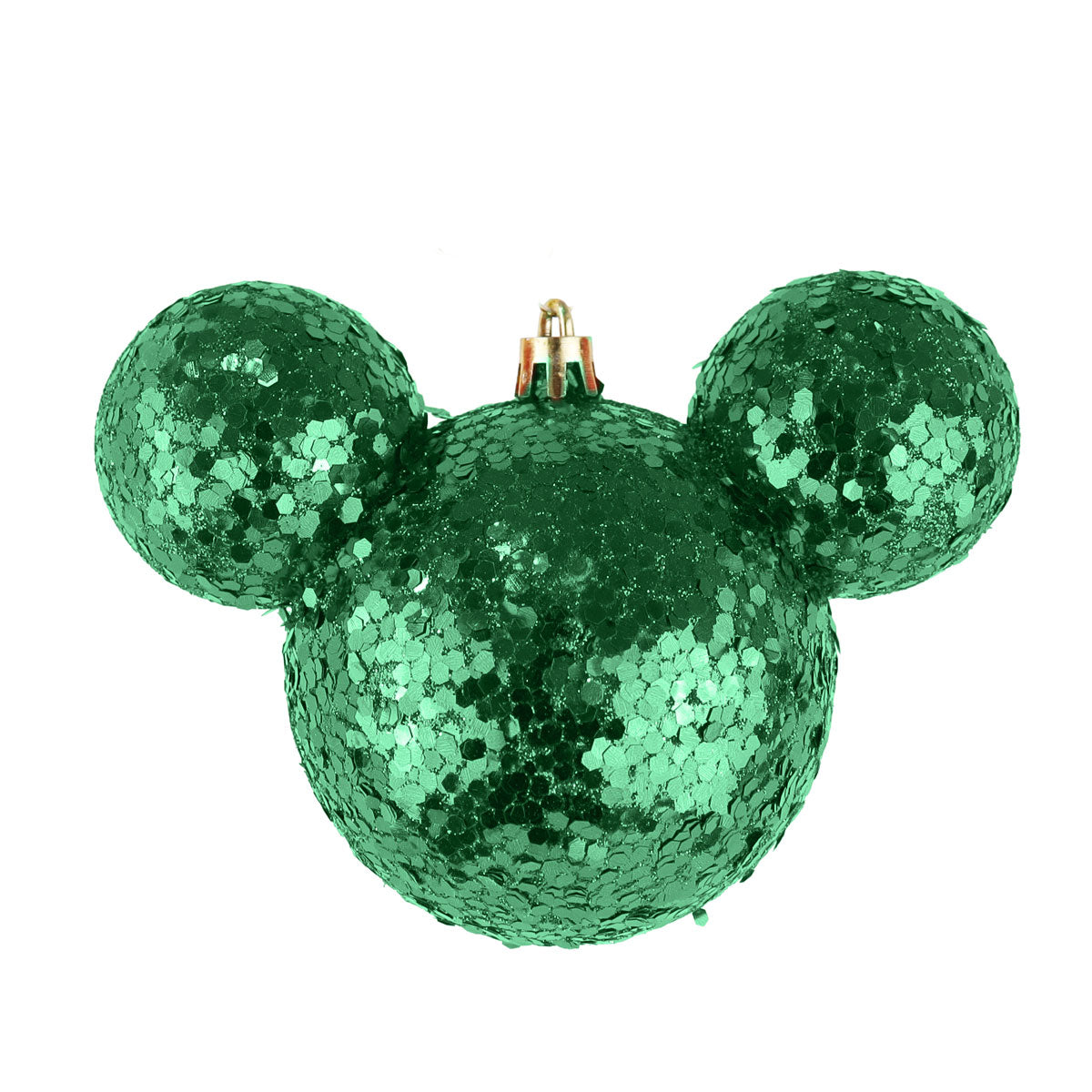 Esfera de Ojuelas Glitter, Mickey Mouse, Color Verde