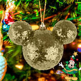 Esfera de Ojuelas Glitter, Mickey Mouse, Color Dorado