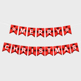 Banner con Diseño Navideño "Merry Christmas"