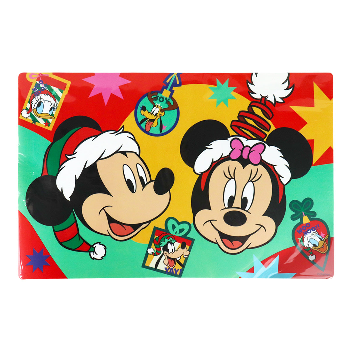 Mantel Individual de Mickey Mouse y Minnie Mouse, Disney