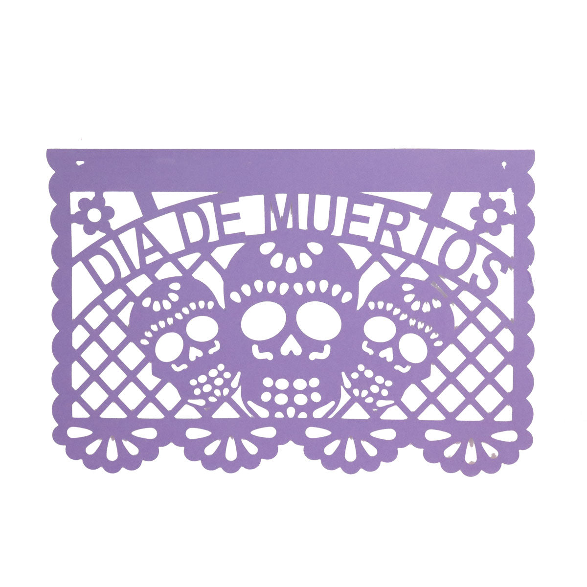 Papel Picado con Temática de Día de Muertos,1.5m