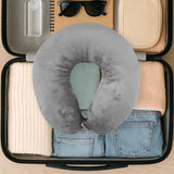 Almohada de Viaje Ergonómica, Gris
