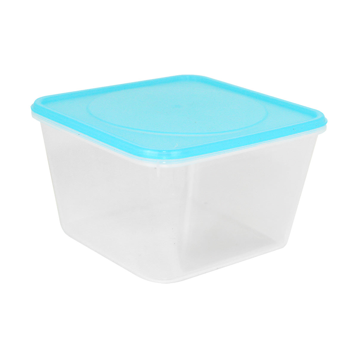 Contenedor Rectangular de Plástico color Azul para Alimentos, 800ml