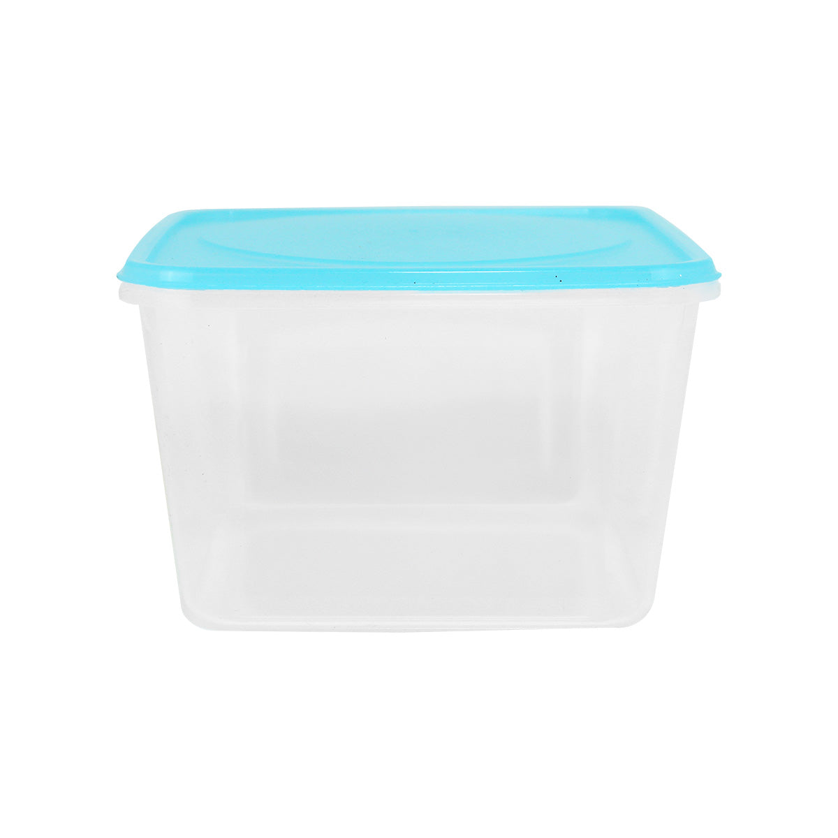 Contenedor Rectangular de Plástico color Azul para Alimentos, 800ml