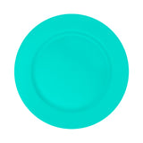 Plato Redondo de Plástico color Aqua, 25cm