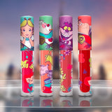 Set de 4 Labiales Líquidos Mate, Colección Alicia, Edición Disney 100