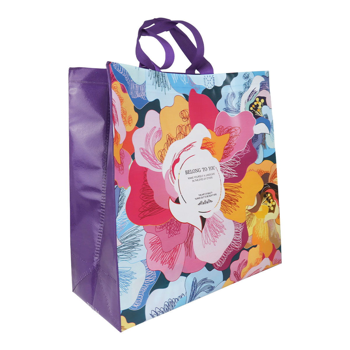 Bolsa Multiusos de Plástico con Diseño Floral