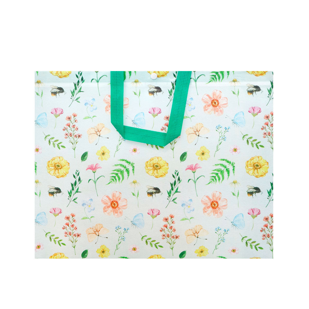 Bolsa Reutilizable, Diseño Flores