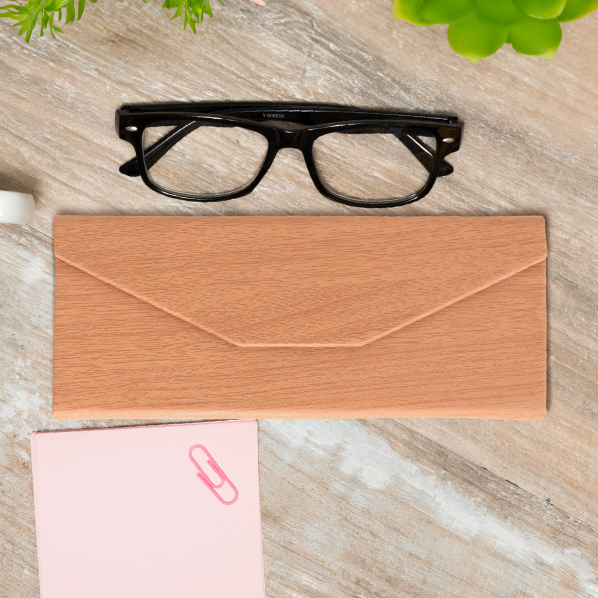 Estuche para Lentes Plegable color Beige