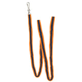 Correa Básica para Mascota, Color Negro y Naranja