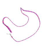 Correa para Mascota Doble Tejido, Color Rosa y Azul