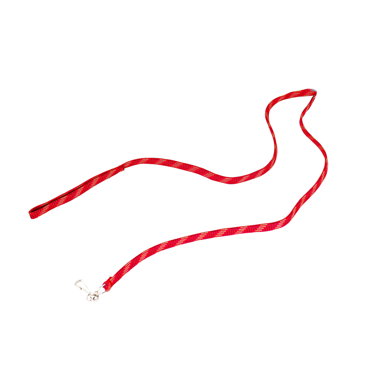 Correa para Mascota Doble Tejido, Color Rojo