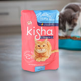Kisha, Alimento Húmedo para Gatos Tilapia 85 Gr.