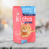 Kisha, Alimento Húmedo para Gatos Tilapia 85 Gr.