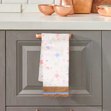 Trapo con Diseño de Flores para Cocina, 40x65cm