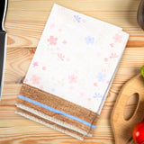 Trapo con Diseño de Flores para Cocina, 40x65cm