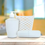 Kit de Accesorios color Blanco para Baño, 3 pzas