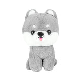 Perrito Husky de Peluche Suave color Gris