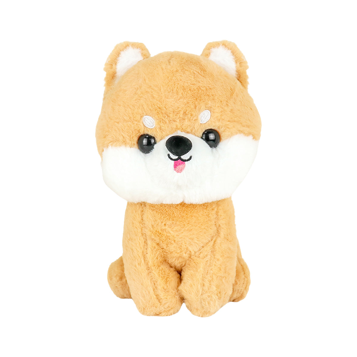 Perrito Husky de Peluche Suave color Beige