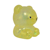 Oso de Slime con Glitter color Amarillo