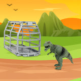 Jaula con Dinosaurio